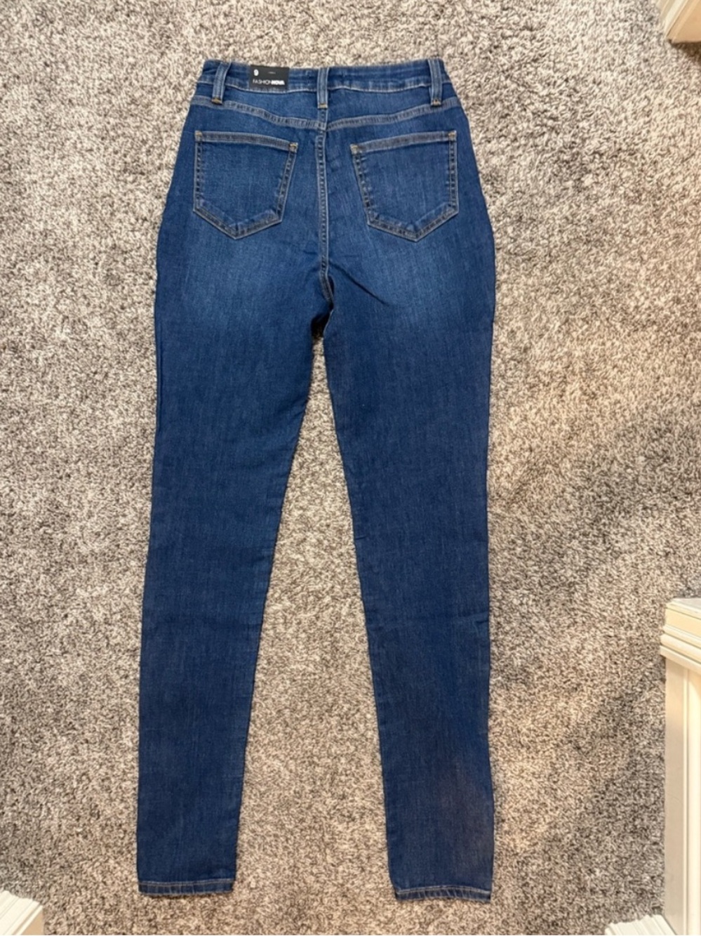 🏷️ NWT Fashion Nova High-Waisted Stretch Skinny Jeans size 9